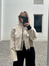 Load image into Gallery viewer, Denim Jacket - Beige