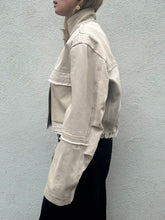 Load image into Gallery viewer, Denim Jacket - Beige