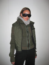 Load image into Gallery viewer, Army Zip Up Sweater