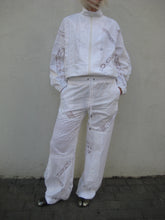 Load image into Gallery viewer, Wide Leg Lace Pants