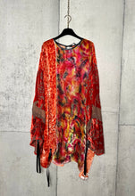 Load image into Gallery viewer, Drawstring Velvet Fringe Dress