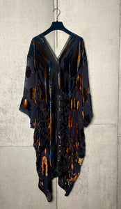 Velvet Fringe Dress