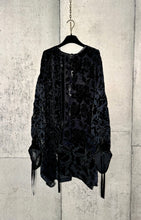 Load image into Gallery viewer, Drawstring Velvet Fringe Dress