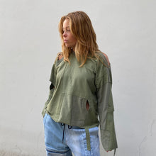 Load image into Gallery viewer, Patchwork Cutout Top