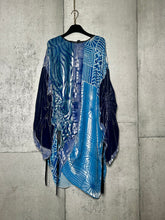 Load image into Gallery viewer, Drawstring Velvet Fringe Dress