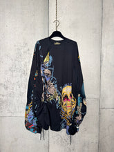 Load image into Gallery viewer, Drawstring Tattoo Dress