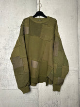 Load image into Gallery viewer, Asymmetrical Army Sweater