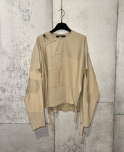 Load image into Gallery viewer, Patchwork Cutout Top