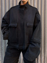 Load image into Gallery viewer, Denim Jacket - Washed Black