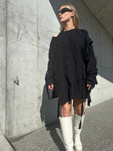 Load image into Gallery viewer, Patchwork Cutout Dress