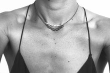 Load image into Gallery viewer, Spine & Beaded Fringe Necklace
