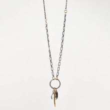 Load image into Gallery viewer, Charm Circle Pendant Necklace