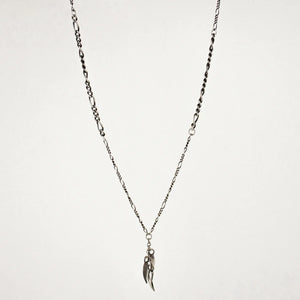 Claws Mixed-Chain Tassel Necklace