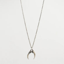 Load image into Gallery viewer, Double Icelandic Owl Claw Necklace