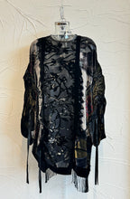 Load image into Gallery viewer, Drawstring Velvet Fringe Dress