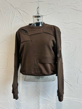 Load image into Gallery viewer, Cutout Cropped Crewneck