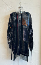 Load image into Gallery viewer, Drawstring Velvet Fringe Dress