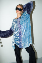 Load image into Gallery viewer, Drawstring Velvet Fringe Dress