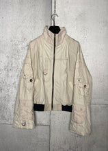 Load image into Gallery viewer, Cargo Bomber Jacket - Beige