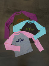 Load image into Gallery viewer, Long Sleeve Raglan Logo T-Shirt
