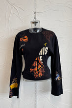 Load image into Gallery viewer, Metal Longsleeve Corset Top