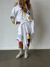 Load image into Gallery viewer, Asymmetrical Mini Skirt