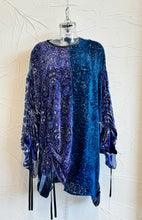 Load image into Gallery viewer, Drawstring Velvet Fringe Dress