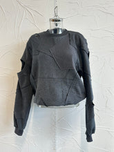 Load image into Gallery viewer, Cutout Cropped Crewneck