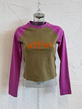 Load image into Gallery viewer, Long Sleeve Raglan Logo T-Shirt