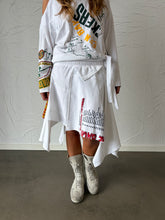 Load image into Gallery viewer, Asymmetrical Mini Skirt