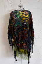 Load image into Gallery viewer, Drawstring Velvet Fringe Dress