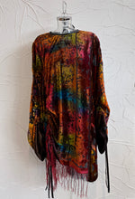 Load image into Gallery viewer, Drawstring Velvet Fringe Dress