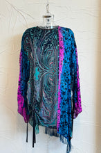 Load image into Gallery viewer, Drawstring Velvet Fringe Dress