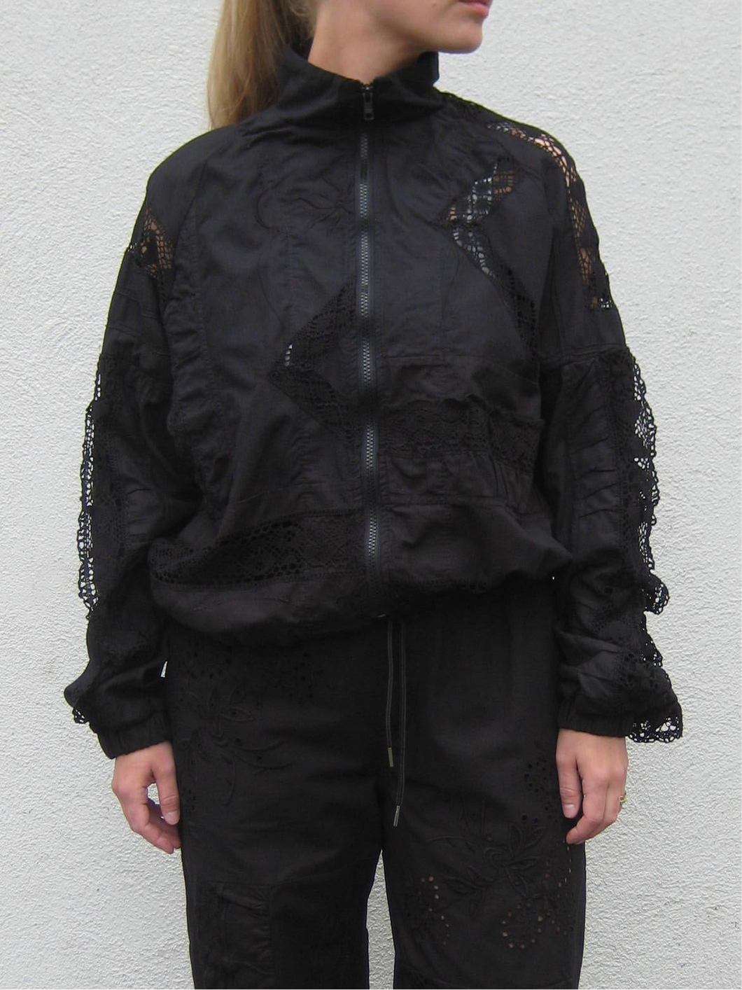 Lace Track Jacket