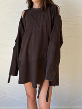 Load image into Gallery viewer, Cut Out Patchwork Dress