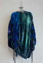 Load image into Gallery viewer, Drawstring Velvet Fringe Dress
