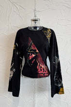 Load image into Gallery viewer, Metal Longsleeve Corset Top