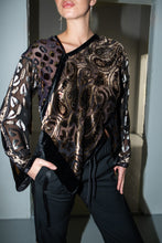 Load image into Gallery viewer, Asymmetrical Velvet Top