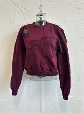 Load image into Gallery viewer, Cutout Cropped Crewneck