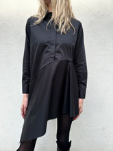 Load image into Gallery viewer, Asymmetric Shirt Dress