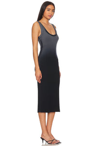 Verona Midi Dress - Black Cast