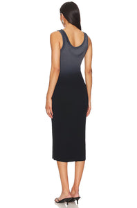 Verona Midi Dress - Black Cast