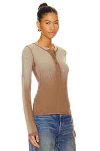 Verona Henley - Camel Cast