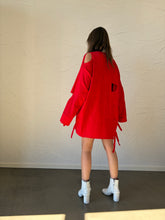 Load image into Gallery viewer, Cut Out Patchwork Dress