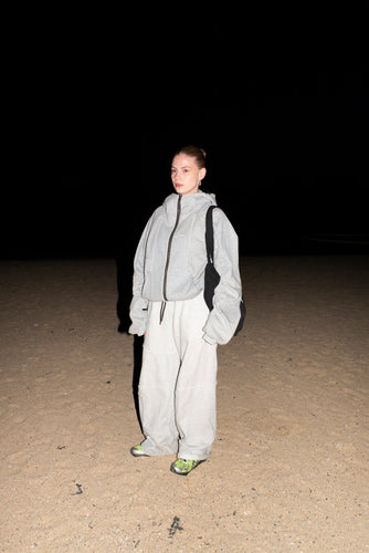 Solid Drawstring Hoodie