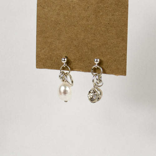 Mix-Match Jump-Ring, Pear and Pod earrings
