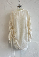 Load image into Gallery viewer, Drawstring Velvet Fringe Dress
