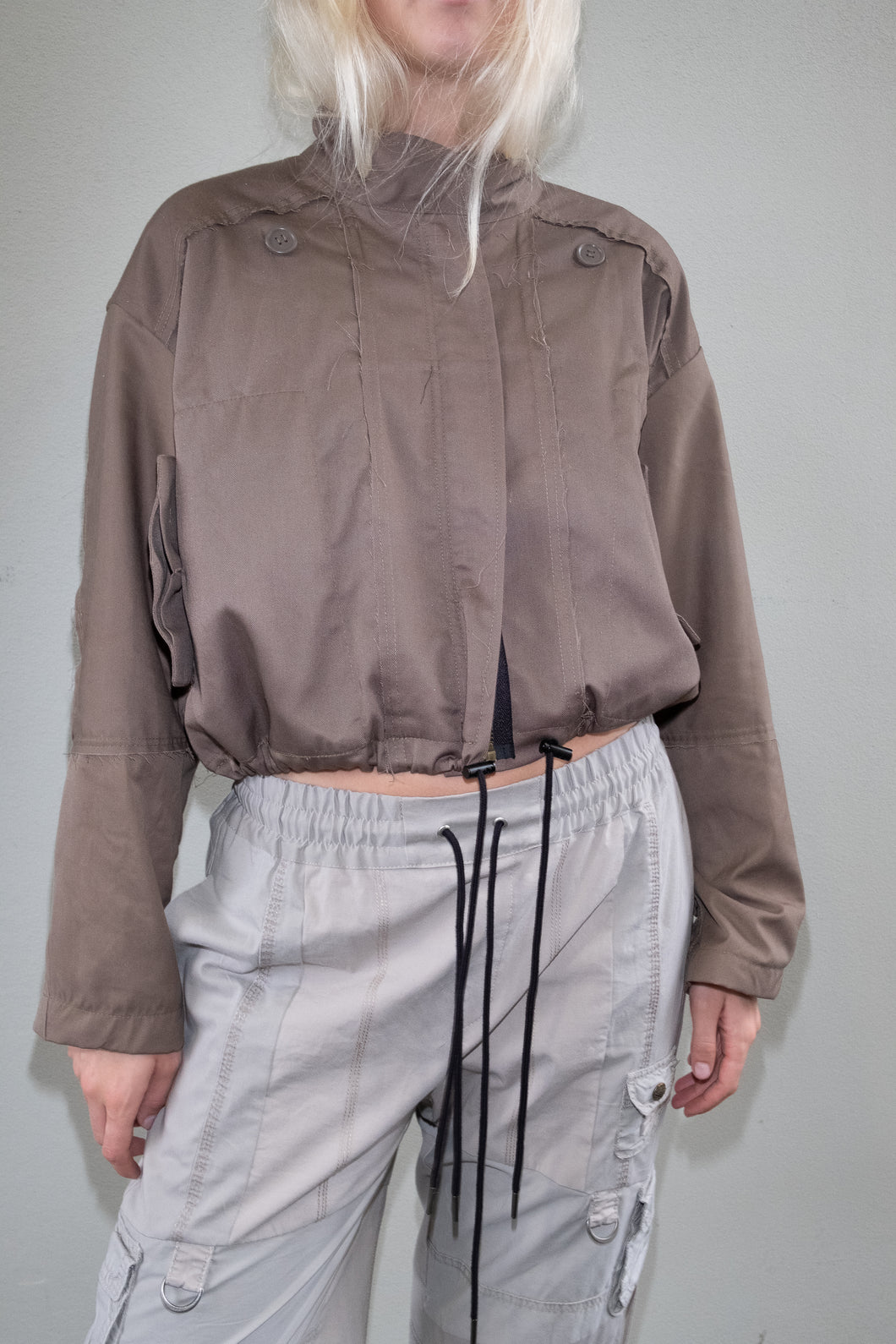 Cropped Army Jacket