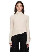 Load image into Gallery viewer, Recycled Cotton Knit Draped Jumper