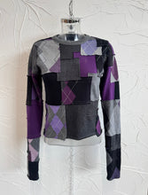 Load image into Gallery viewer, Fitted Argyle Sweater